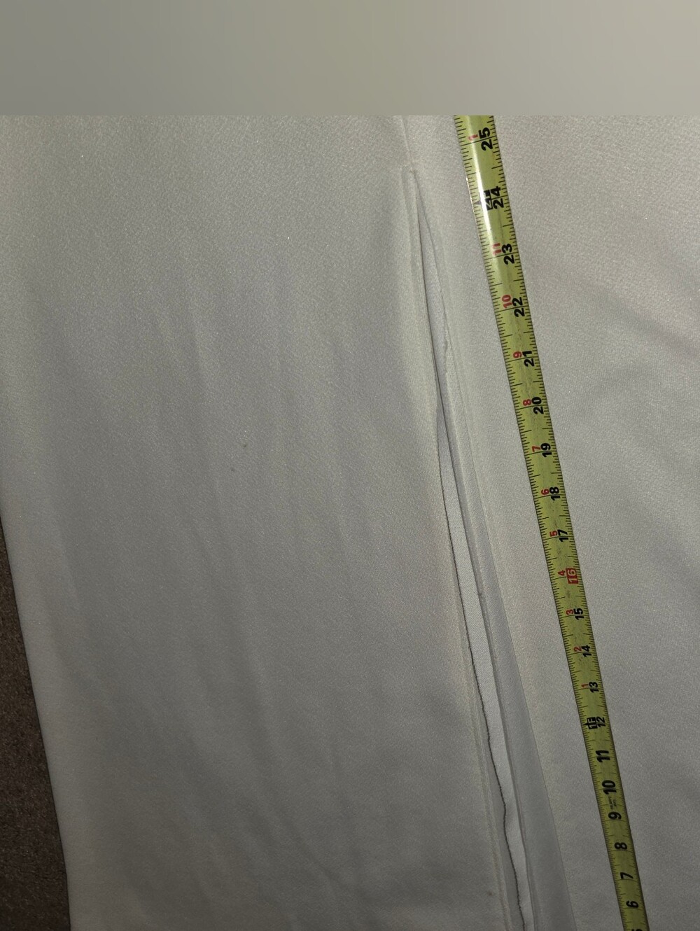Vintage 1970s/80s White Halter Maxi Dress | Open Back | ILGWU Union Made - Picture 6 of 11